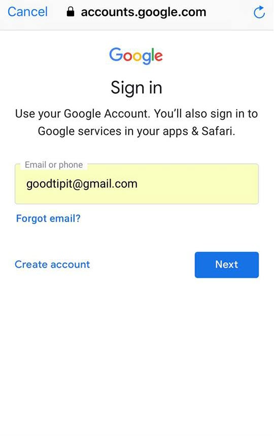 gmail login ลงชื่อ เข้าใช้