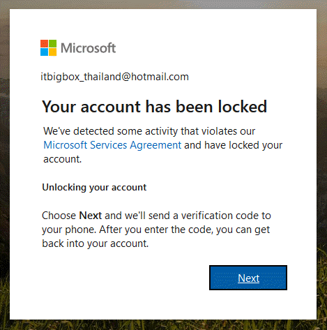 ล็อกอินเข้าอีเมลไม่ได้ Hotmail เปลี่ยนรหัสบ่อย จะเกิดอะไรขึ้น