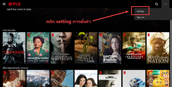 ปรับขนาดซับ Netflix การตั้งค่าคำบรรยาย