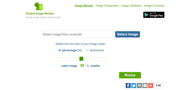 โปรแกรมลดขนาดภาพ resize ฟรี